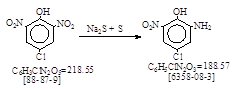 C.I. 媒介黑17 (C.I. 15705) 生产工艺。   CAS号 [2538-85-4]